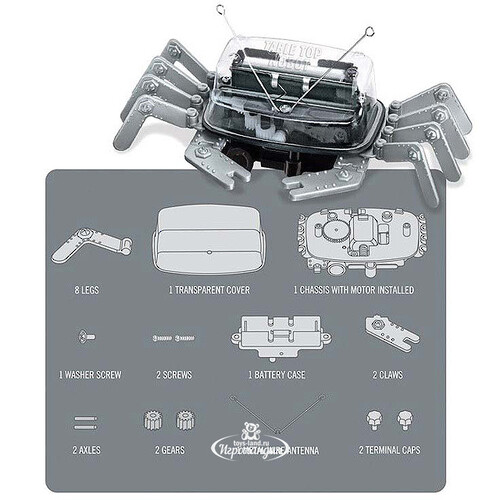 Механический набор Настольный Робокраб 4M