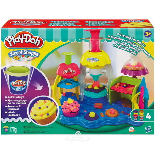Набор для лепки Play-Doh: Фабрика пирожных с инструментами Hasbro