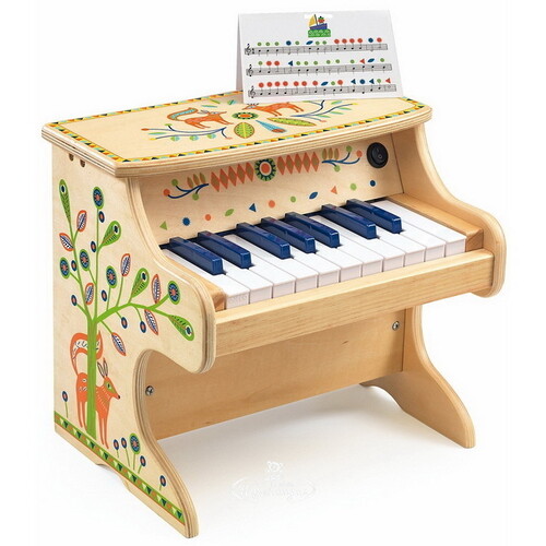 Детское электронное пианино Animambo, 18 клавиш Djeco