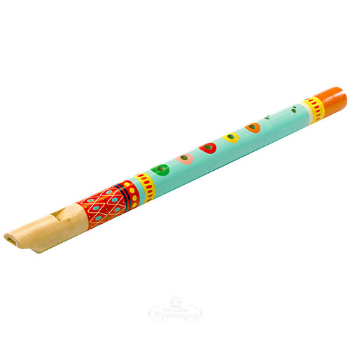 Музыкальная игрушка Флейта 30 см дерево Djeco