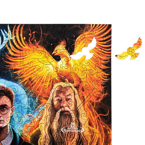 Деревянный пазл Гарри Поттер: Три волшебника 35*25 см, 200 элементов Active Puzzles