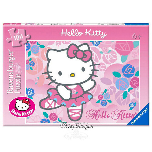 Пазл Hello Kitty, 100 эл. Ravensburger