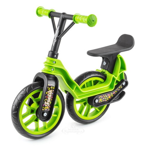 Складной беговел для малышей Small Rider Fantik, колеса 10", зеленый Small Rider