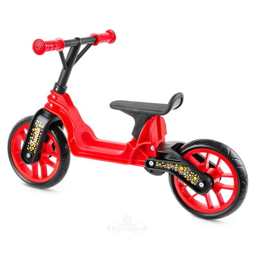 Складной беговел для малышей Small Rider Fantik, колеса 10", красный Small Rider