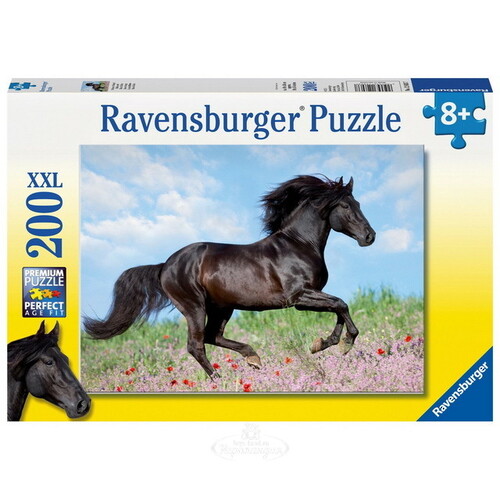 Пазл Прекрасная лошадь, 200 элементов XXL Ravensburger