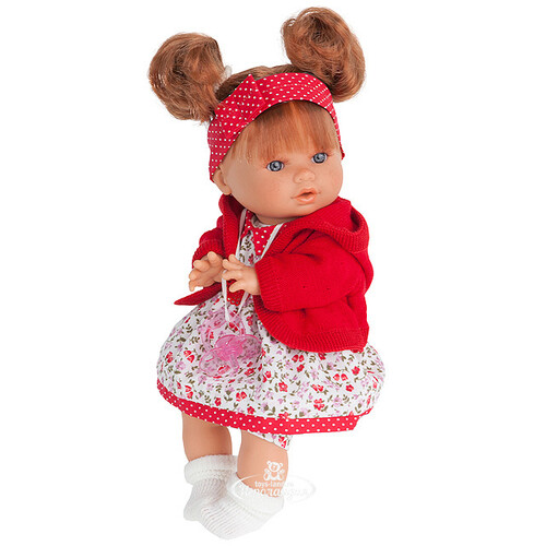 Кукла Кристи в красном 30 см плачущая Antonio Juan Munecas