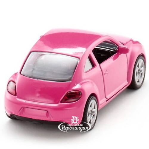 Модель машинки VW Жук розовый 1:64, 10 см SIKU