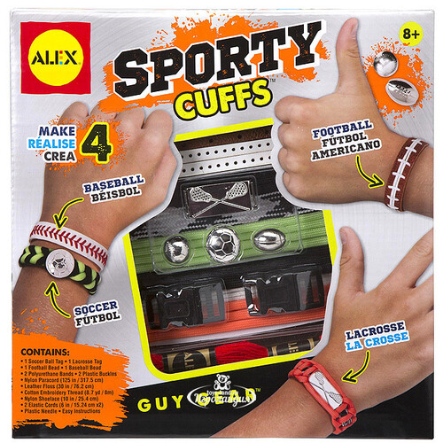 Набор для творчества Спортивные браслеты, для мальчиков Alex