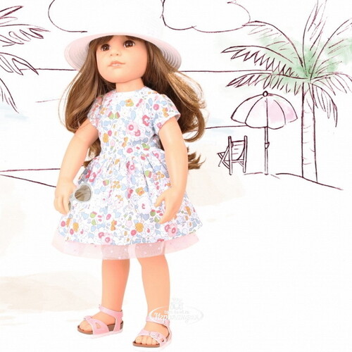 Кукла Ханна в летнем наряде с солнечными очками 50 см Gotz