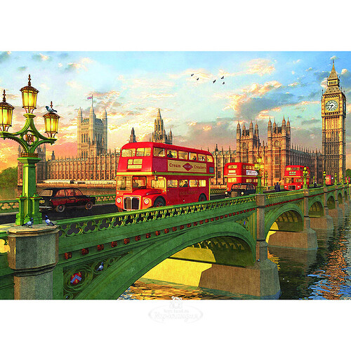 Пазл Вестминстерский мост, Лондон, 2000 элементов Educa