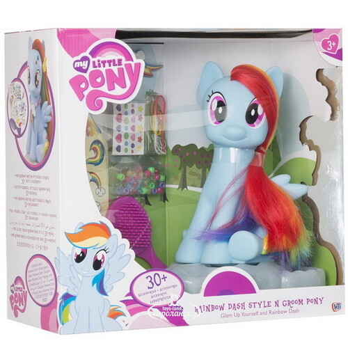 Модель для причесок "My Little Pony - Радуга Дэш с аксессуарами Smart