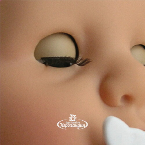 Кукла-младенец Куки - Ёжик 48 см в шапочке с помпоном, с аксессуарами, закрывает глаза Gotz