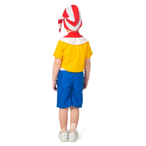 Карнавальный костюм Буратино, рост 104-116 см Бока С