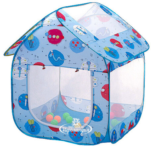 Игровая палатка домик с окошками, 110*110*96 см Joy Toy