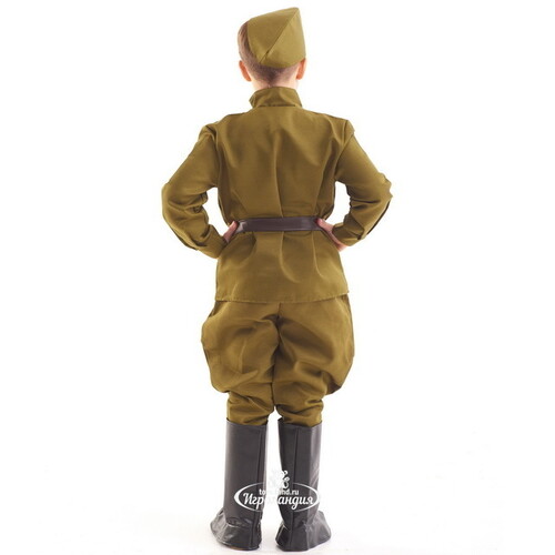 Детская военная форма Солдат в галифе, рост 140-152 см Бока С