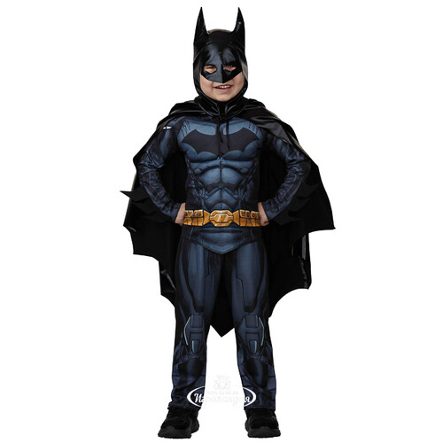 Карнавальный костюм Бэтмен с мускулами, рост 146 см Батик