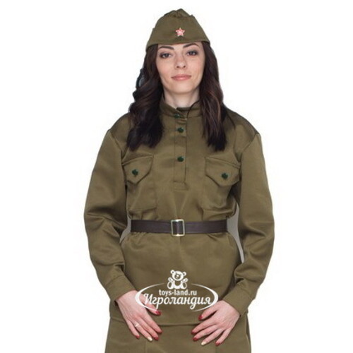 Взрослая военная форма Солдаточка, 48-50 размер Бока С