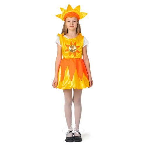 Карнавальный костюм Солнышко (платье), рост 122-134 см Бока С