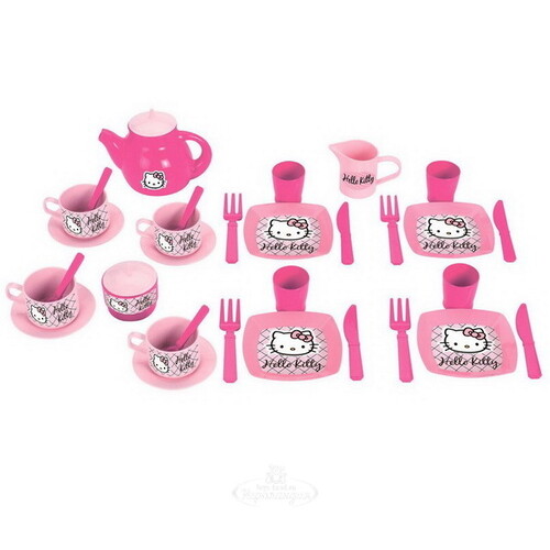 Набор посудки Hello Kitty 31 предмет Ecoiffier