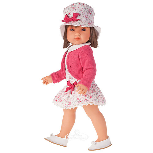 Кукла Белла в шляпке 45 см брюнетка Antonio Juan Munecas