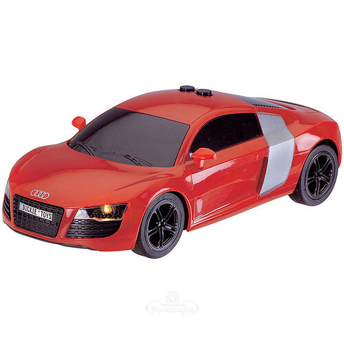 Машина спортивная Audi красный 18 см свет звук DICKIE TOYS