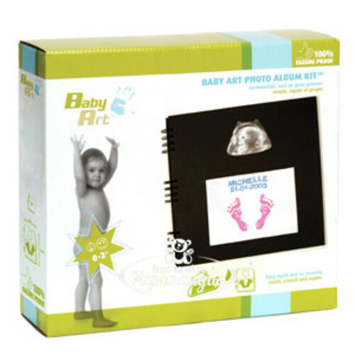 Фотоальбом Baby Art Kit, черный, 30*30 см Baby Art