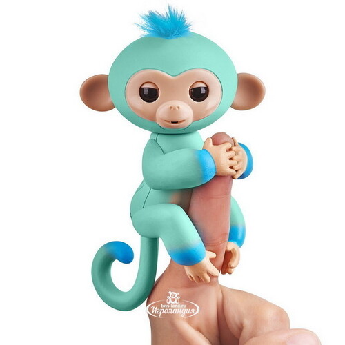 Интерактивная обезьянка Едди Fingerlings WowWee 12 см Fingerlings