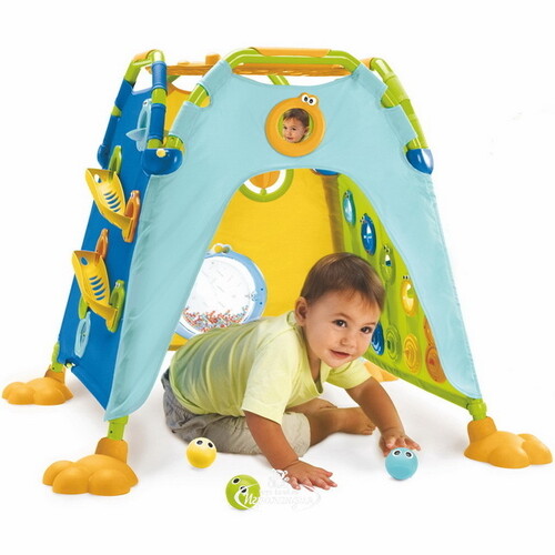 Детский домик-палатка Yookidoo с развивающими аксессуарами, 97*97*76 см Yookidoo