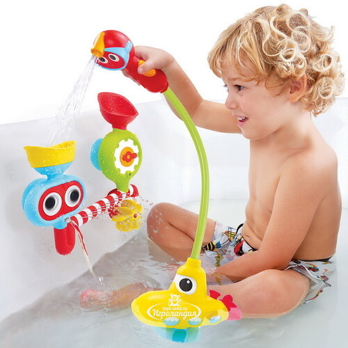 Игрушка для ванной - душ Подводная лодка с поливочной станцией Yookidoo