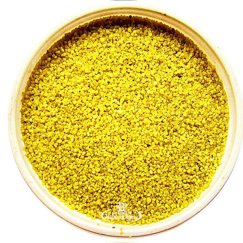Цветной песок для творчества 1 кг, желтый Ассоциация Развитие