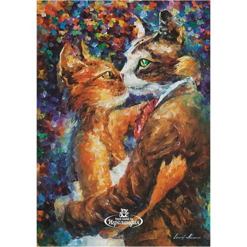 Пазл Танец влюбленных кошек, 1000 элементов Art Puzzle