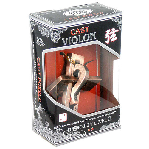 Головоломка Виолон, сложность 2, металл Hanayama