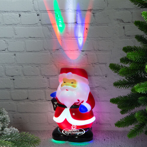 Новогодний светильник Мистер Санта 19 см, 20 м2, на батарейках, IP20 Kaemingk