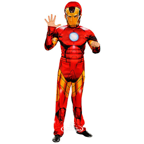 Карнавальный костюм Железный Человек, рост 134 см Батик