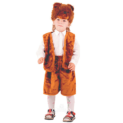 Карнавальный костюм Медведь Топтыгин, рост 116-122 см Батик