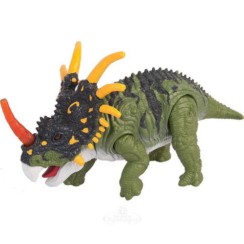 Интерактивная игрушка Стиракозавр движение звук свет 29 см Chap Mei