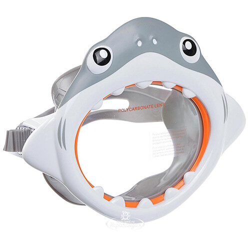 Маска для плавания детская Акула, 3-8 лет INTEX