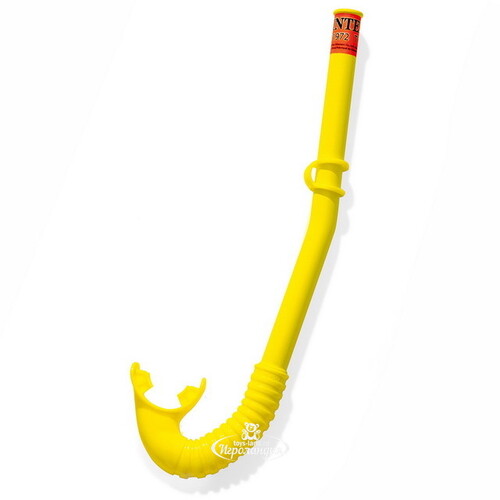 Трубка для плавания Hi-Flow Play жёлтая, 3-10 лет INTEX