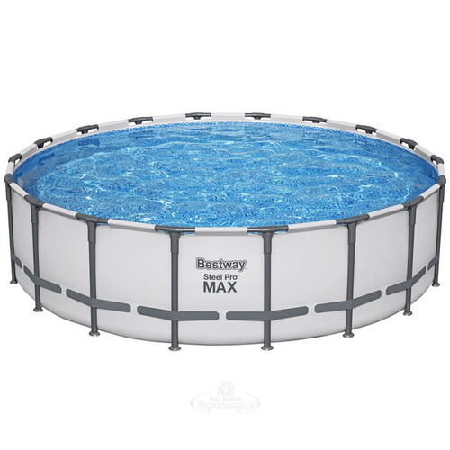Каркасный бассейн 561FJ Bestway Steel Pro Max 549*132 см, фильтр-насос, аксессуары Bestway