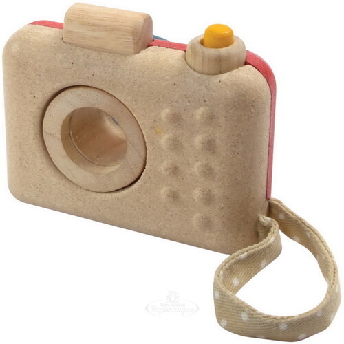 Развивающая игрушка-калейдоскоп Мой первый фотоаппарат, 10*8*5 см Plan Toys