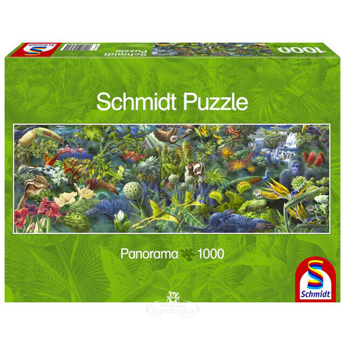 Пазл Jungle panorama , 1000 элементов Schmidt
