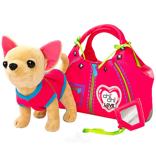 Chi Chi Love Чихуахуа Zipper 20 см с сумкой Simba