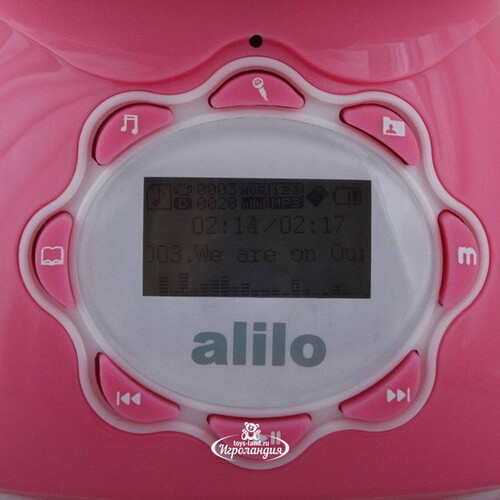 Медиаплеер - ночник Большой зайка Alilo G7 розовый Alilo