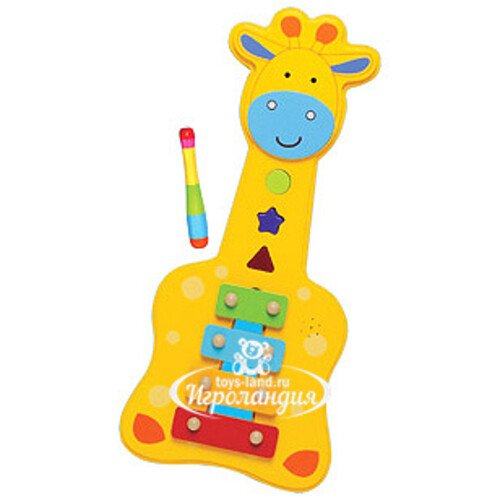 Музыкальная игрушка Ксилофон-Жираф Lubby