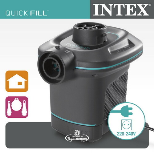 Электрический насос Intex Quick Fill 220V INTEX