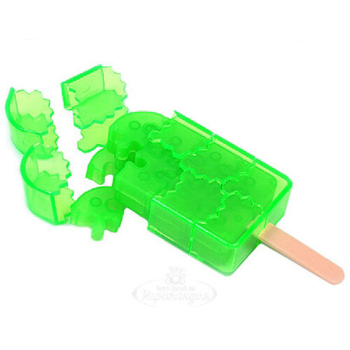 Пазл 3D "Мороженое", 13 см, 17 эл., зеленый Ice cream Puzzle