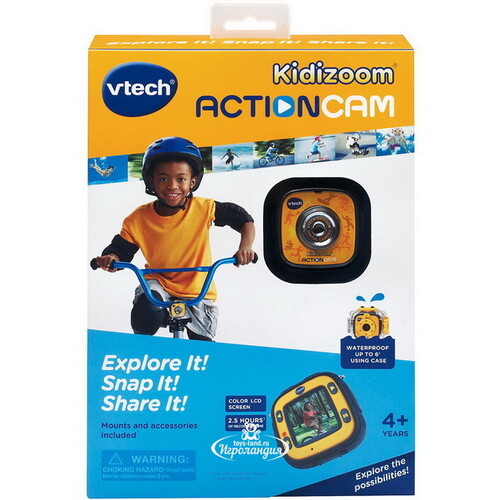 Детская цифровая камера Kidizoom Action Cam Vtech