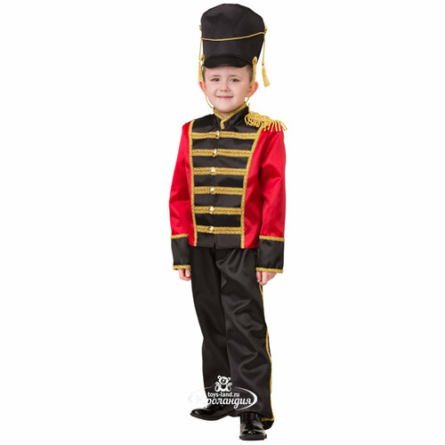 Карнавальный костюм Бравый Гусар, рост 110 см Батик