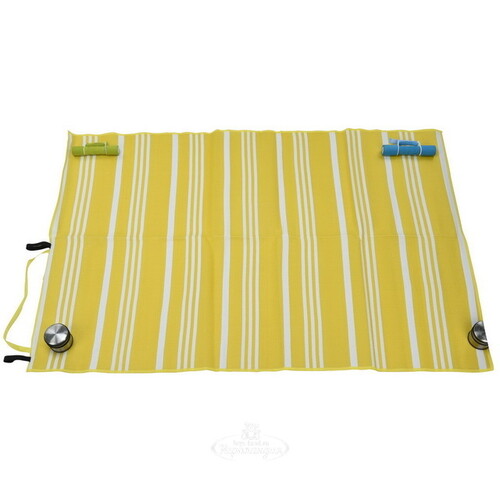 Пляжный коврик Tinetto 180*120 см желтый Koopman