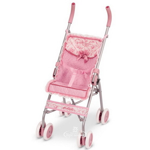 Прогулочная коляска для куклы Мартина 75 см розовая Decuevas Toys